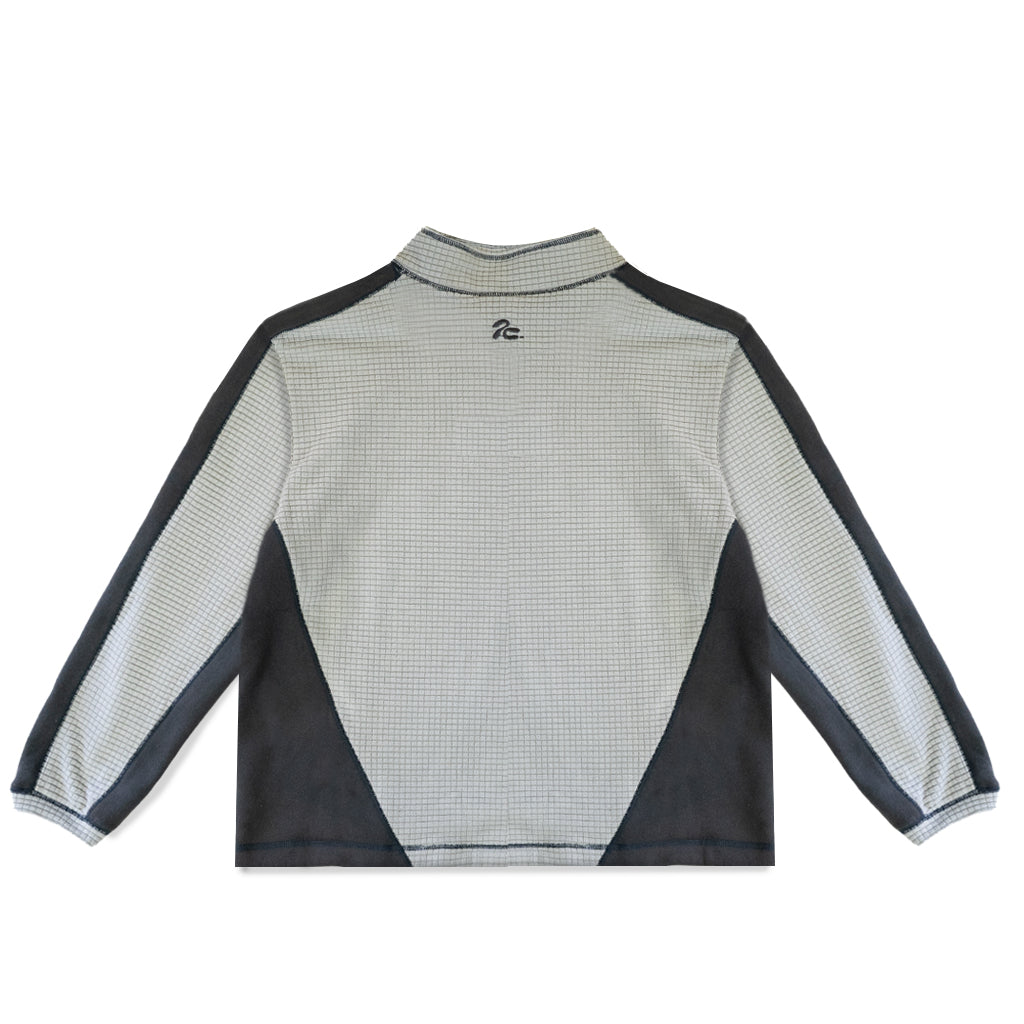 Waffle Fleece - Steel Grey