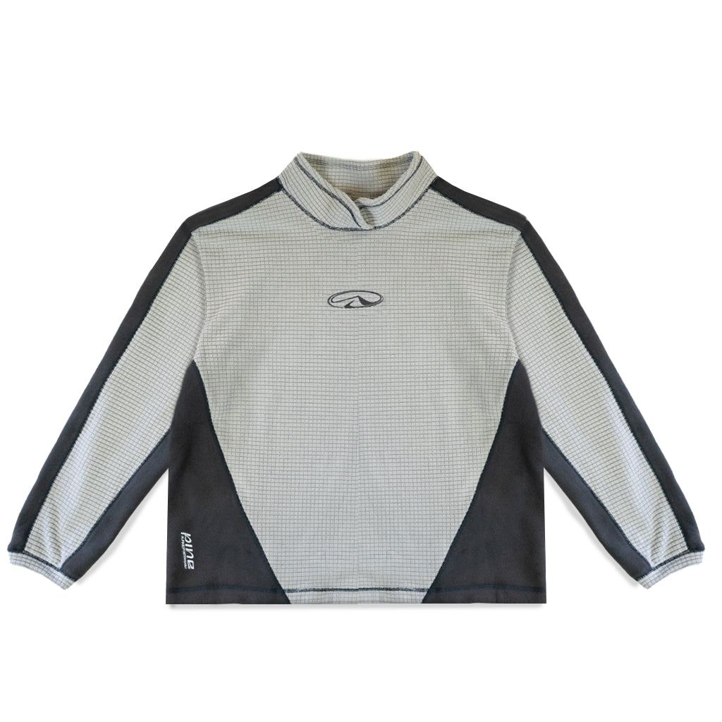 Waffle Fleece - Steel Grey